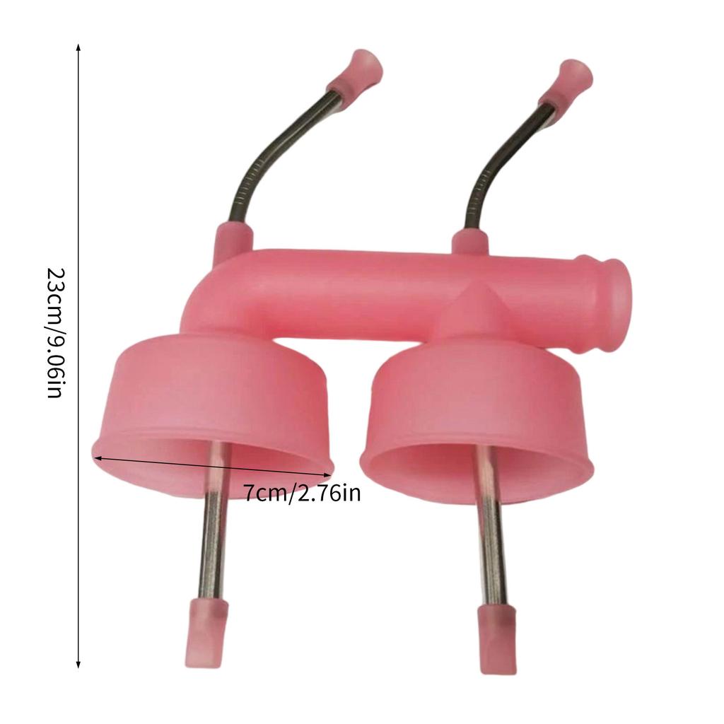 Двойной пивной шноркель пивной бонг питьевые аксессуары воронка для питья бутылка чаггер шноркель для напитков для новогодней вечеринки