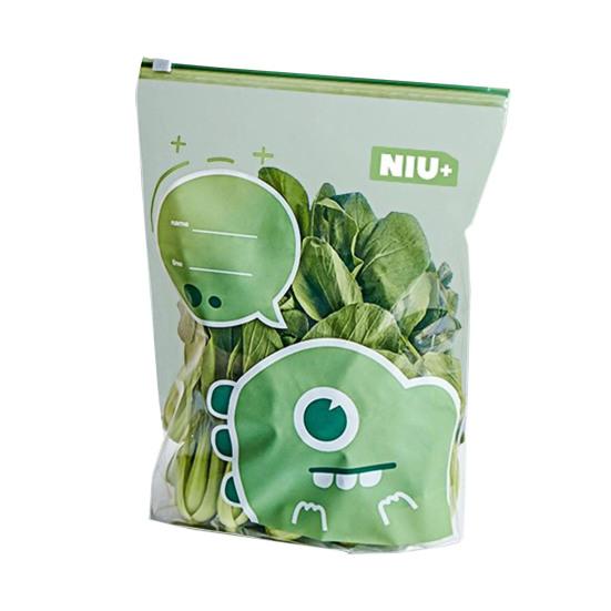 Пакет для заморозки фруктов и овощей, застежка-молния, большая вместимость, не содержит БФА, герметичный, многоразовый