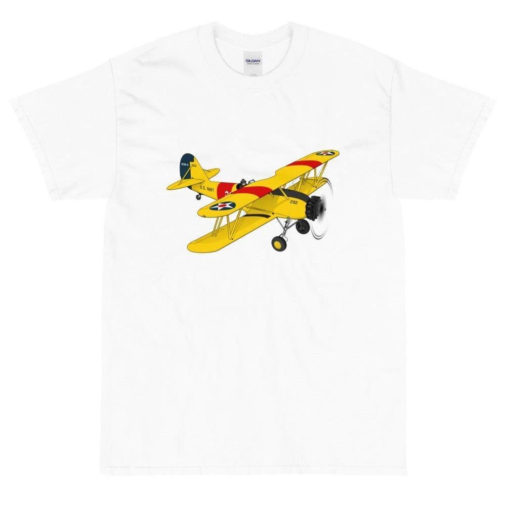 Футболка Flyboy Toys с изображением самолета N3N Военно-морского авиационного завода