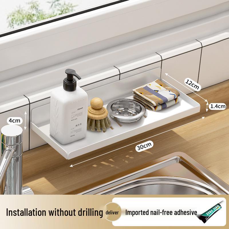 Магнитная кухонная полка для хранения на холодильник - Настенный держатель для стаканов и сушилка для стеклянных стаканов