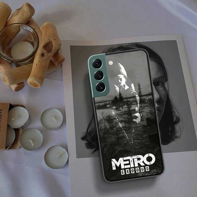 Телефон Metro 2033 для Samsung S25 Edge Galaxy S22 Ultra S21 S10 S9 Plus S20 S23 S24 FE Чехол S10E Покрытие Силиконовое Мягкое Coque Fundas