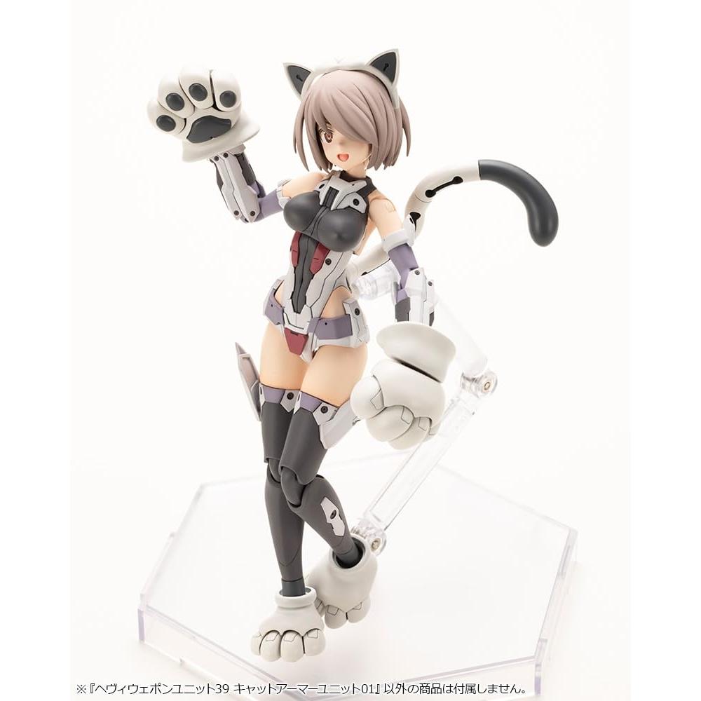 Kotobukiya Товары поддержки моделирования MSG Тяжелое оружие Подразделение 39 Броня Cat Подразделение 01 Общая длина Приблизительно. Пластиковая модель размером 67 мм, не масштабированная