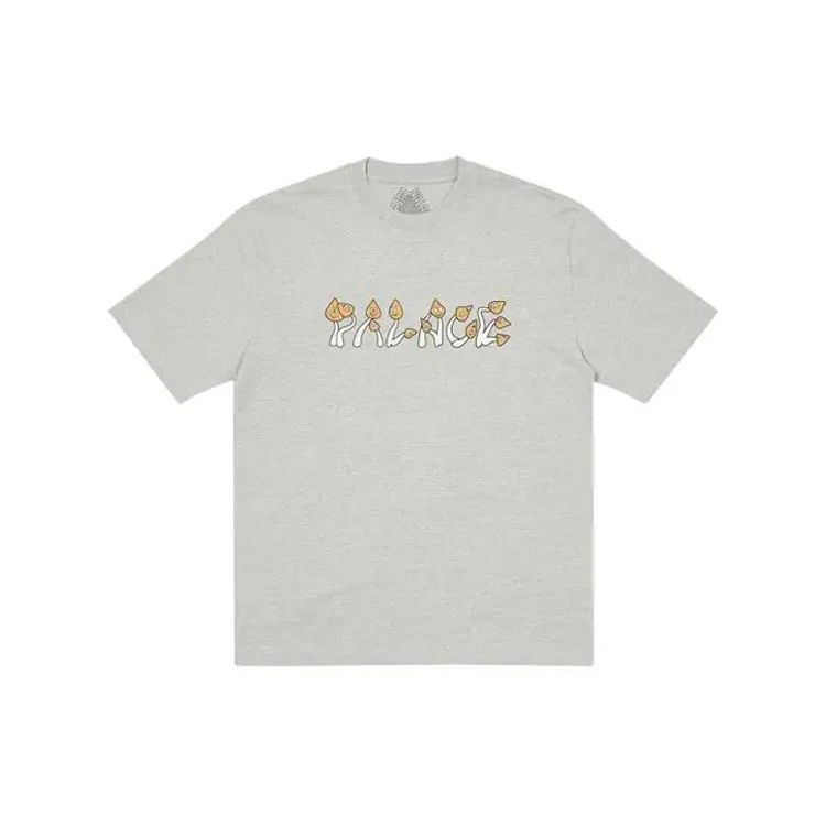 Palace FW21 Fun Guy T-Shirt Unisex T-Shirt Grey-Marl P21TS207