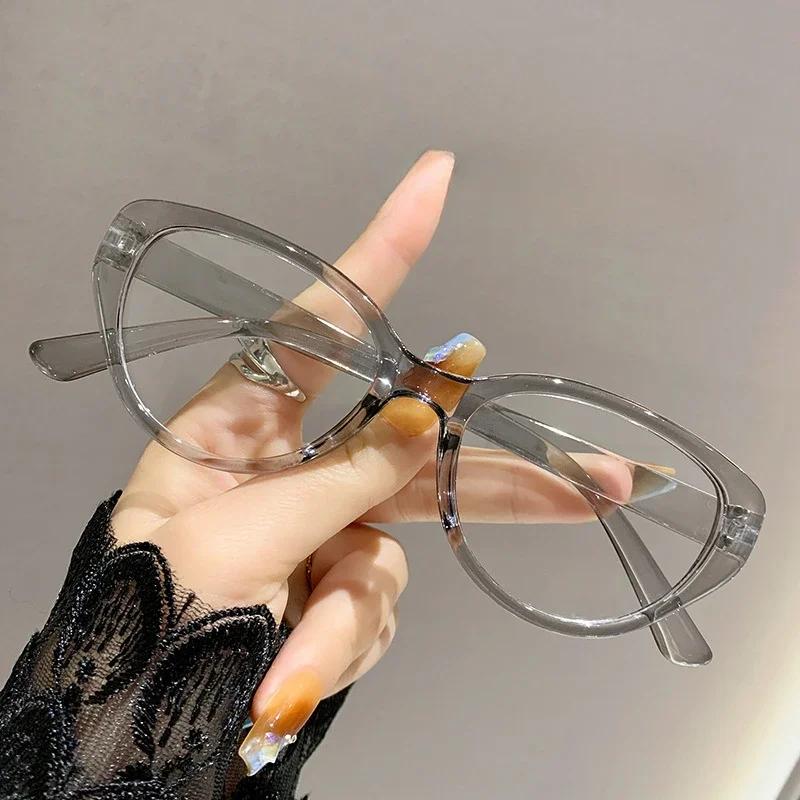 Модные очки для чтения «кошачий глаз» с защитой от синего света, женские оптические компьютерные очки, роскошные оправы для очков для жен, плюс диоптрии 0 +2 +4.0