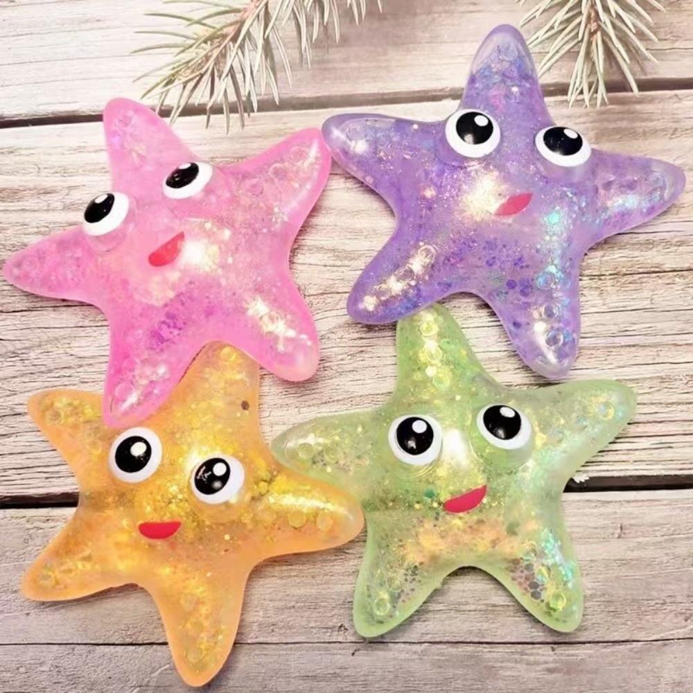 Slow Rebound Starfish Squishy Toy Color Change Starfish Slow Rebound Toy Boys Girls