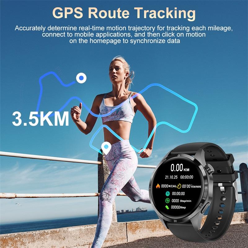 SACOSDING Smart Watch 4 Men Watch 4 Pro AMOLED HD экран Bluetooth вызов NFC мониторинг здоровья Smartwatch 2024 Новые часы GT 4