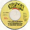 7-дюймовая пластинка GLEN WASHINGTON & GEORGE NOOKS - Can I Get A Witness KP020 Kickin Producti Ямайский Регги, Ска и Даб Б/У