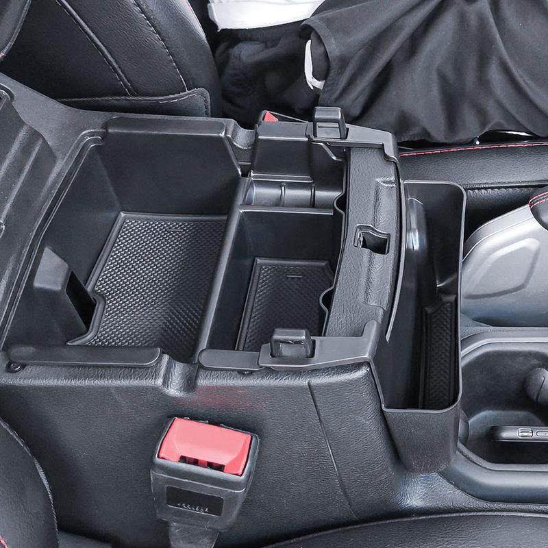 3PCS Center Console Organizer for Jeep Wrangler JL JLU 4xe 2018-2026 & Gladiator JT 2020-2026 Gear Shift Hanging Armrest Car Box
