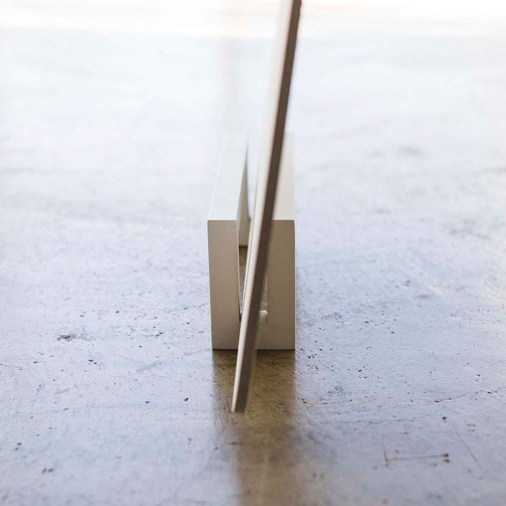 Yamazaki Компактный коврик для ванной из диатомовой земли 3845 Подставка, Tower, Белый,