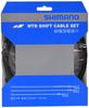 Shimano MTB SUS Shift Cable Y60098021 Set, Black,