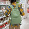 Студенческий школьный рюкзак однотонный рюкзак женский дорожный мини-рюкзак