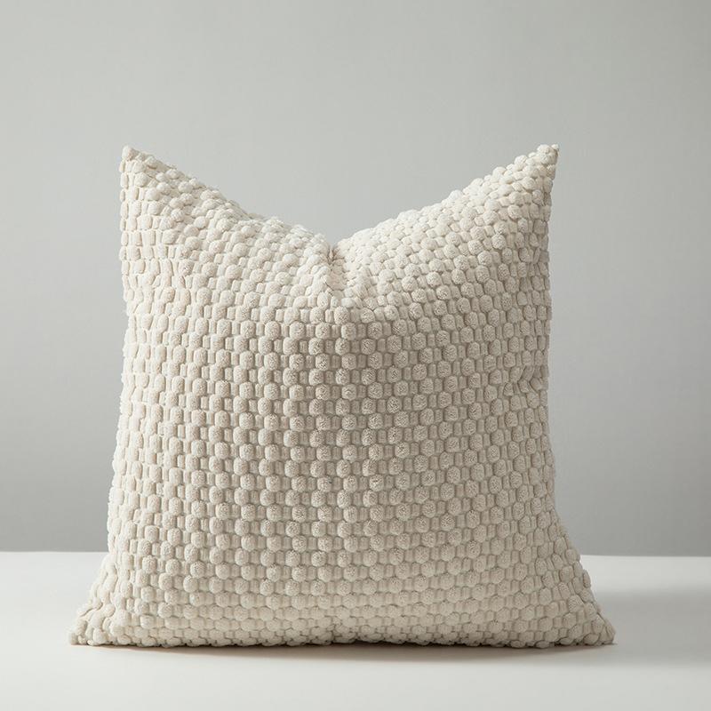 double-sided design Throw pillows cover Soft Boho style Square pillowcases Farm Neutral Nordic Home Decor Striped Corduroy 1PC