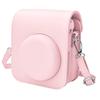 Чехол kinokoo для Instax Mini 12, Чехол для камеры Fujifilm Instax Mini 12 с защелкой и плечевым ремнем (розовый)