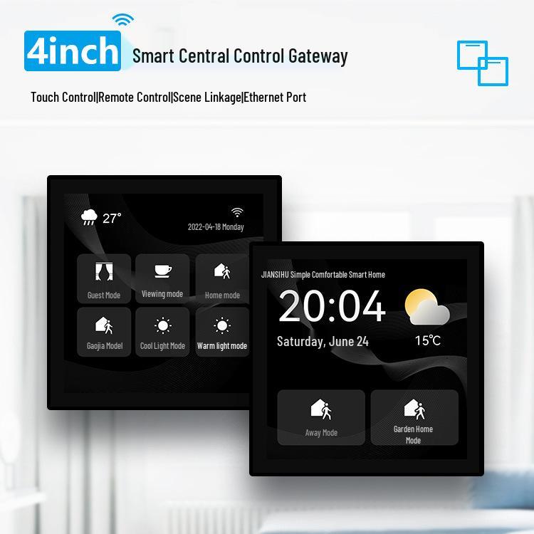 Tuya Smart 4-дюймовый Zigbee-шлюз с голосовым управлением Alexa - Версия Linux