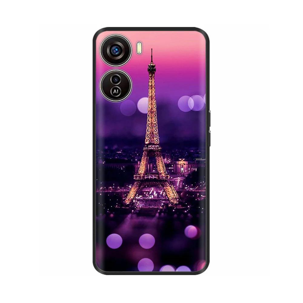 Чехол для ZTE Blade V50 Design 5G Мягкий силиконовый чехол для телефона для ZTE Blade V50 Design 4G 5G Ударопрочный корпус Задняя крышка Coque