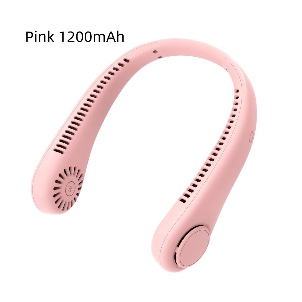 7 Вт Силиконовый шейный подвесной вентилятор Портативный бесшумный безлопастной вентилятор с мощным ветром USB-вентилятор охлаждения 200*250 мм