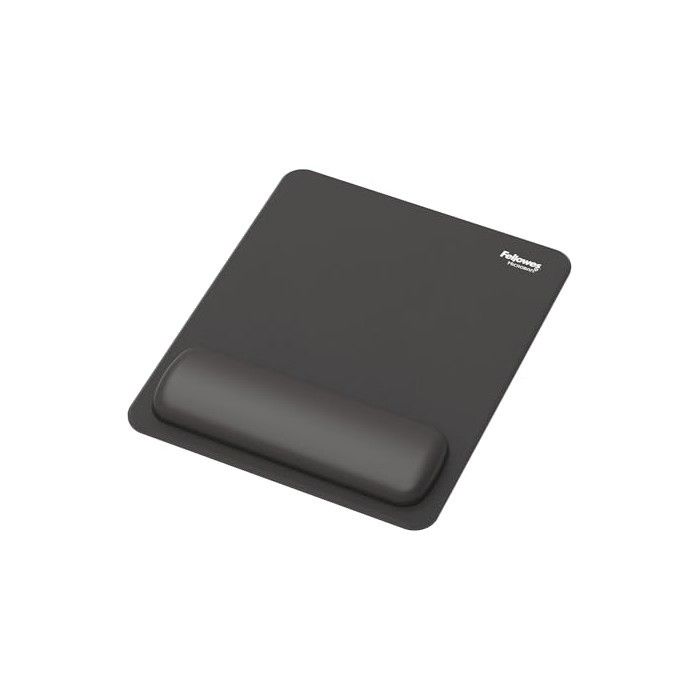 Tapis de souris - FELLOWES - Breyta - Noir - Avec repose-poignet - Compatible Fellowes Breyta