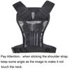 Camera Carry Chest Harness Vest System with Safe Strap for 1 Camera with [Nicama] S-VEST (Compatible Canon, Nikon, Panasonic, Olympus, Fujifilm)