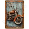 A Motorcycle Is An Independent Thing Retro Motorbike Tin Sign  Vintage Durable Metal Plaque Wall Decor Home Office Bar Man Cav