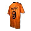 Оранжевая футбольная футболка для взрослых «Мбаппе» нового сезона 2024/25