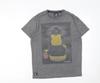Chunk Clothing Co. Унисекс серая футболка с принтом Маленькая