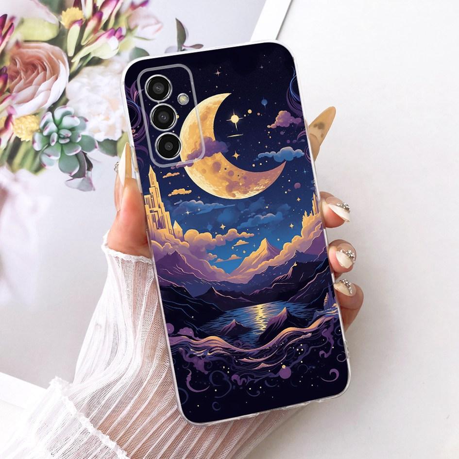 For Cover Samsung Galaxy M13 4G Case SM-M135F Cool Dragon Tiger Animal Pattern Soft Silicone Bumper For Samsung M53 M33 M23 Case