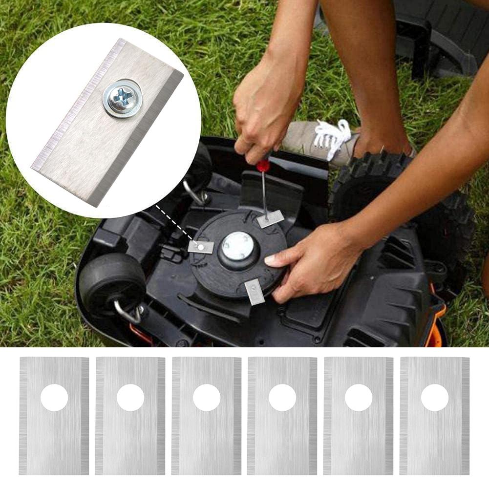 18 шт. сменные лезвия из нержавеющей стали, набор режущих лезвий для газонокосилки, роботизированные газонокосилки, замена для Worx Landroid