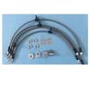 Для Jeep Wrangler JK JL 2007-2025 Совместимый Комплект Тормозных Шлангов Армированная Линия из Нержавеющей Стали Аксессуары для Армированных Масляных Шлангов