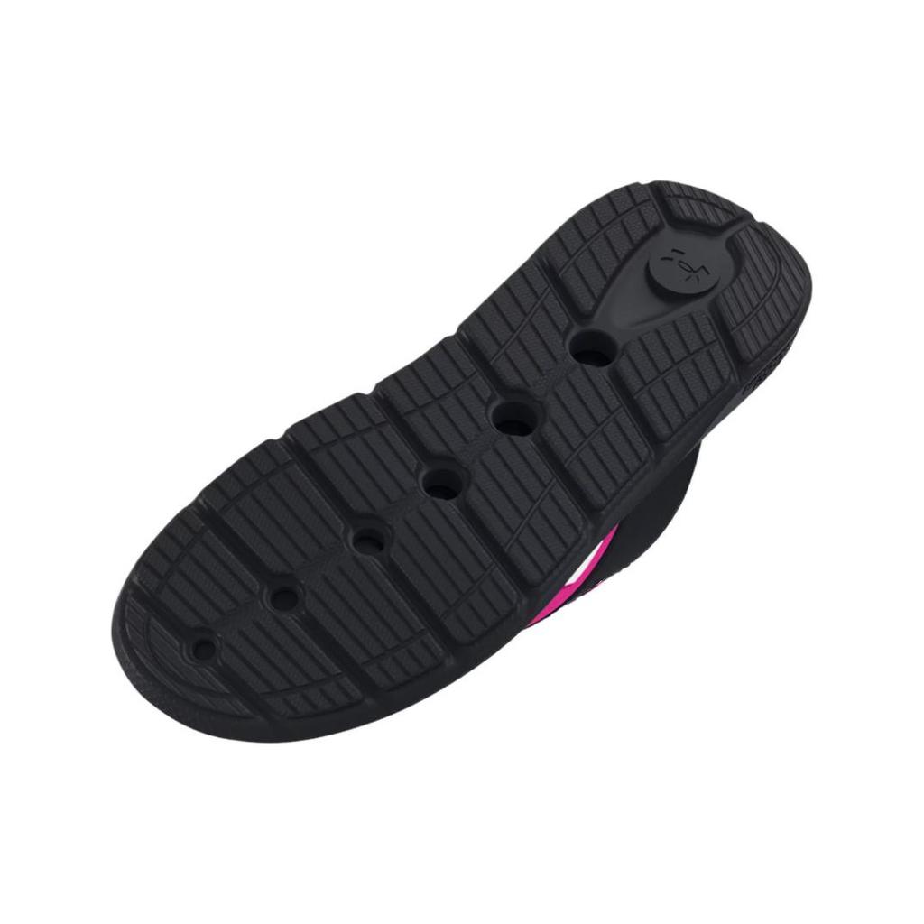 (WMNS) Under Armour Ignite Pro Marbella Sandal 'Black Rebel Pink' Women's 3026030-002