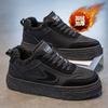Men's Shoes Winter 2025 New Velvet Thickened Warm Cotton Shoes Youth Sports Casual Black Board Shoes Versatile