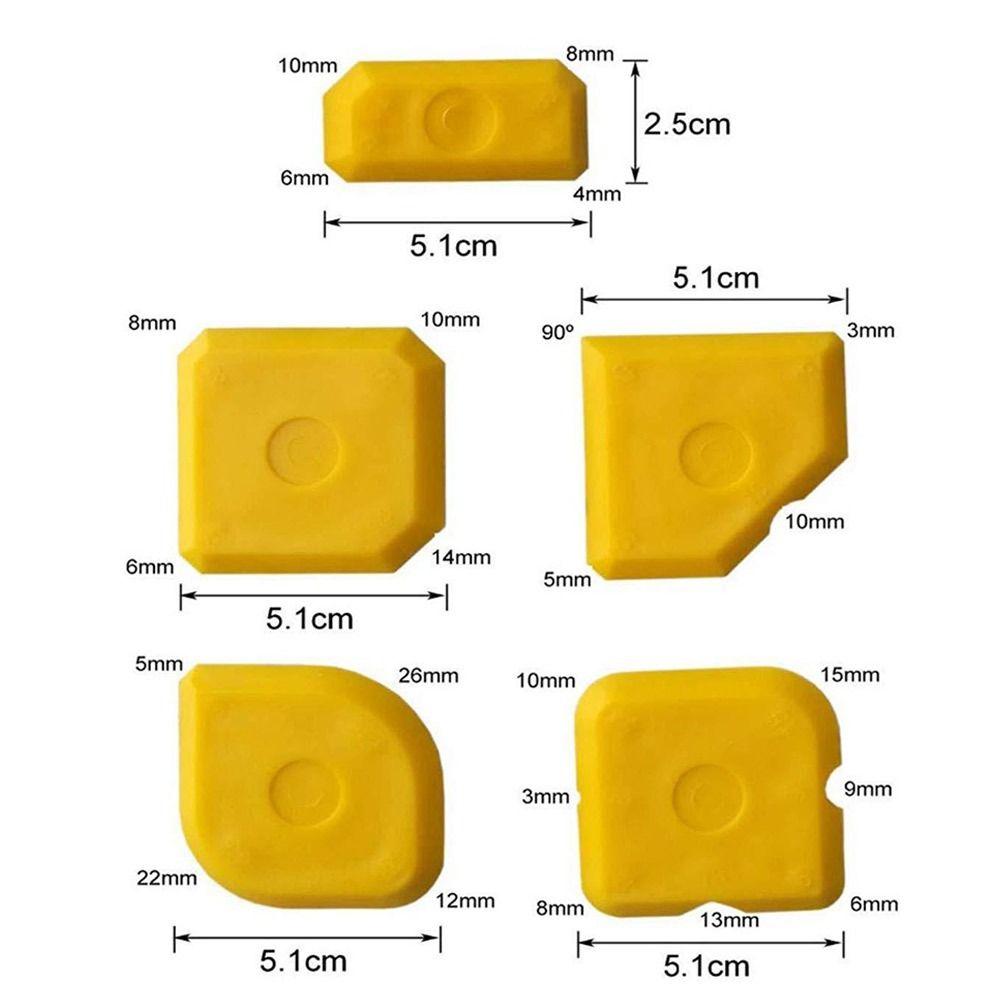 Wear-resisting Silicone Caulk Removal Tool Grout Applicator Cement Scraper Sealant Spreader
