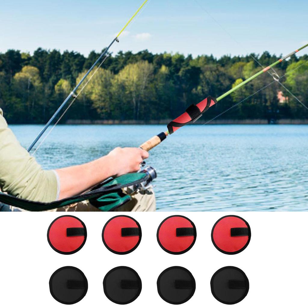 4PCS Fishing Bait Wraps Fishing Hook Cover Fish Lure Shield Bait Storage Protective Easily See Lures Fishing Hook Covers
