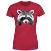 Little Raccoon Buddy Womens T Shirt Funny Graphic Animal Lovers Unisex P1 OR A