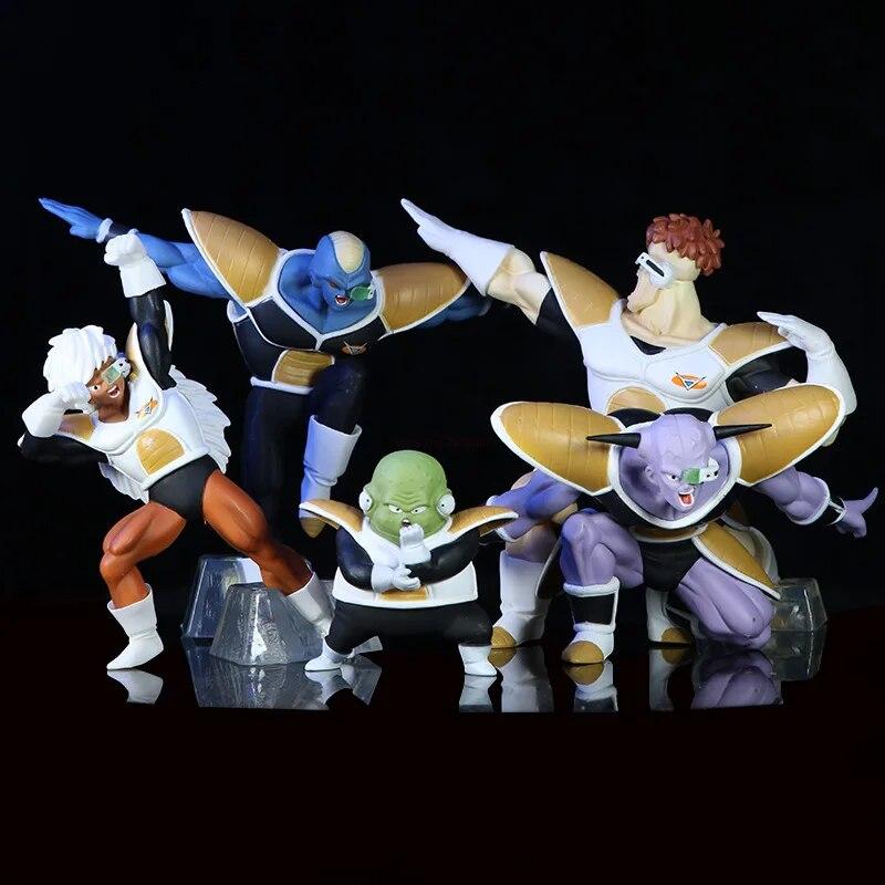 Anime Goku Ginyu Figure Jeice Recoom Burter Guldo Figurine Pvc Action Figures Collection Model Doll Toys