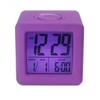 Silicone Square Alarm Clock LCD Digital Alarm Clock Smart Light Date Alarm Clock Time Display With Snooze Function Accessory