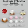 50Pcs Smooth Spin Mini Rotating Bearings 3 Size Spinner Mechanism  Pinwheel Craft