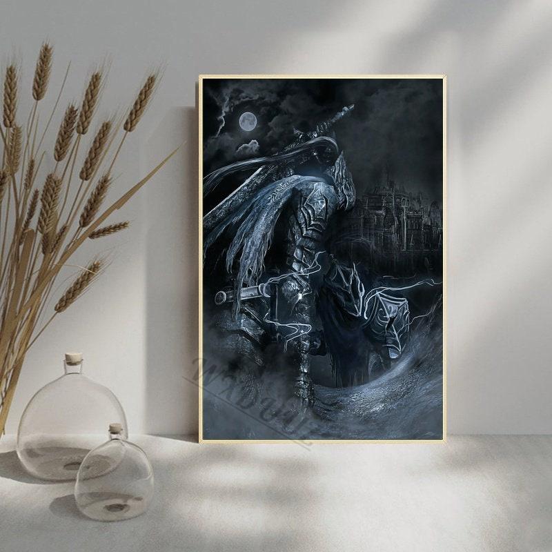 Classics Video Game Dark Souls 3 Character Canvas Painting Print Posters For Playroom Living Room Wall Home Decor Art Pictures
