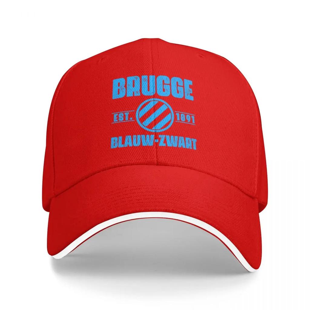 Club Brugge Blauw Zwart Baseball Cap fishing caps man Rave Luxury man cap Custom Cap Sun Hats For Women Men's
