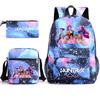 K-POP Demon Hunter Girl Group Children's Backpack, Pencil Case, and Shoulder Bag Set for Middle School Students