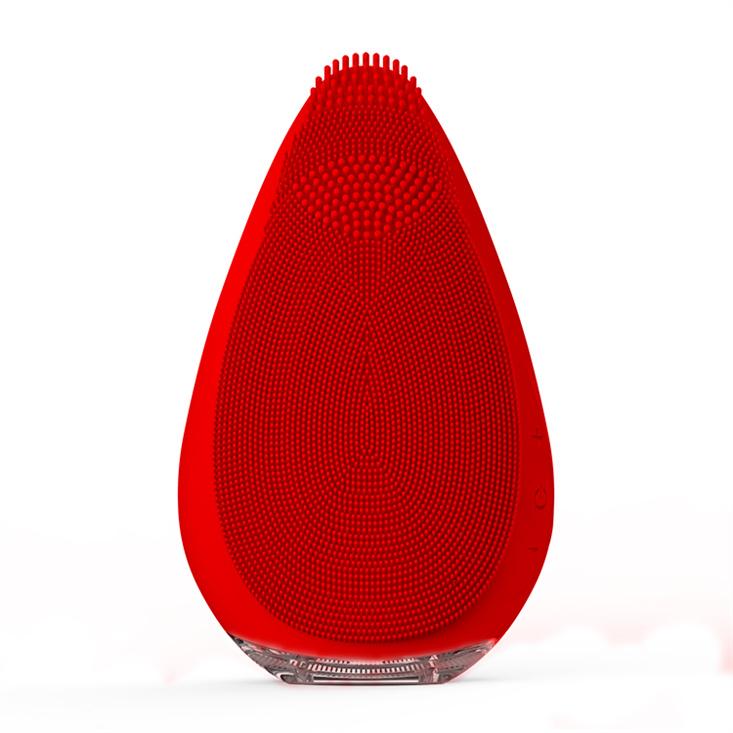 Waterproof Silicone Ultrasonic Facial Cleansing Brush Facial Deep Pore Skin Care Scrub Cleanser Tool