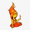Flame Princess Princess Bubblegum Iron On Heat Transfer Printing Vinyl Patches Sticker for Clothes DIY Appliques Washable Patches