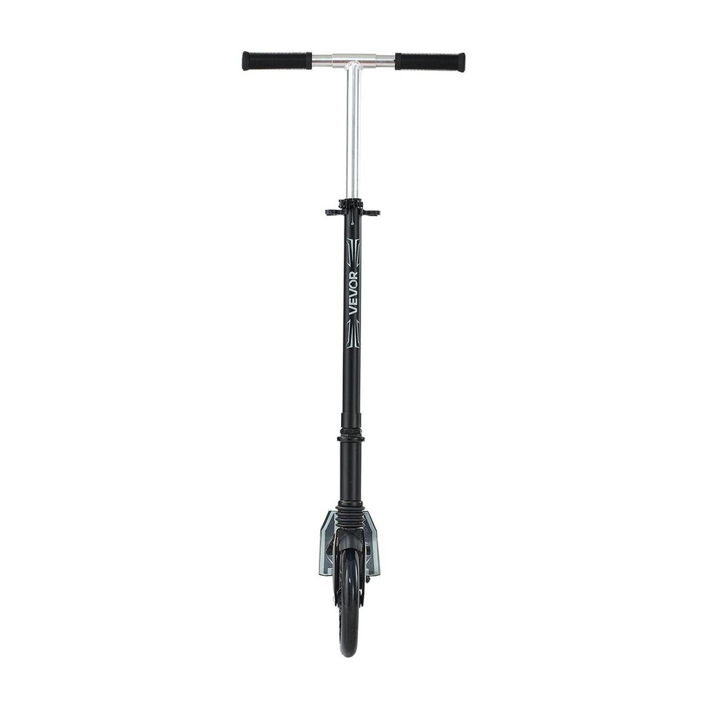Kick Scooter for Kids Ages 8+, Teens & Adults, 2-Wheel Toddler Scooter with Adjustable Height Handlebar, Wide Anti-Slip Deck, Foldable Lightweight
