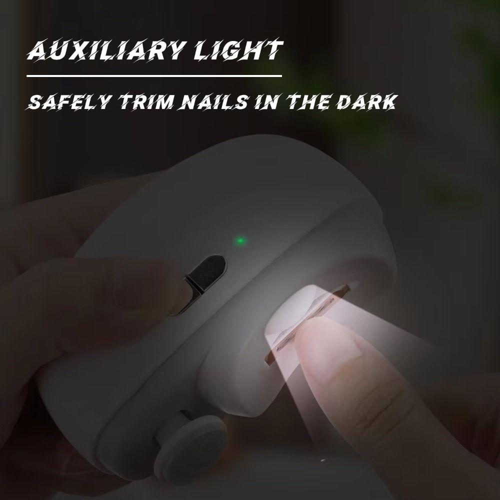 2-скоростная электрическая машинка для стрижки ногтей с двойной головкой, маникюрный резак, инструменты для обрезки и полировки ногтей