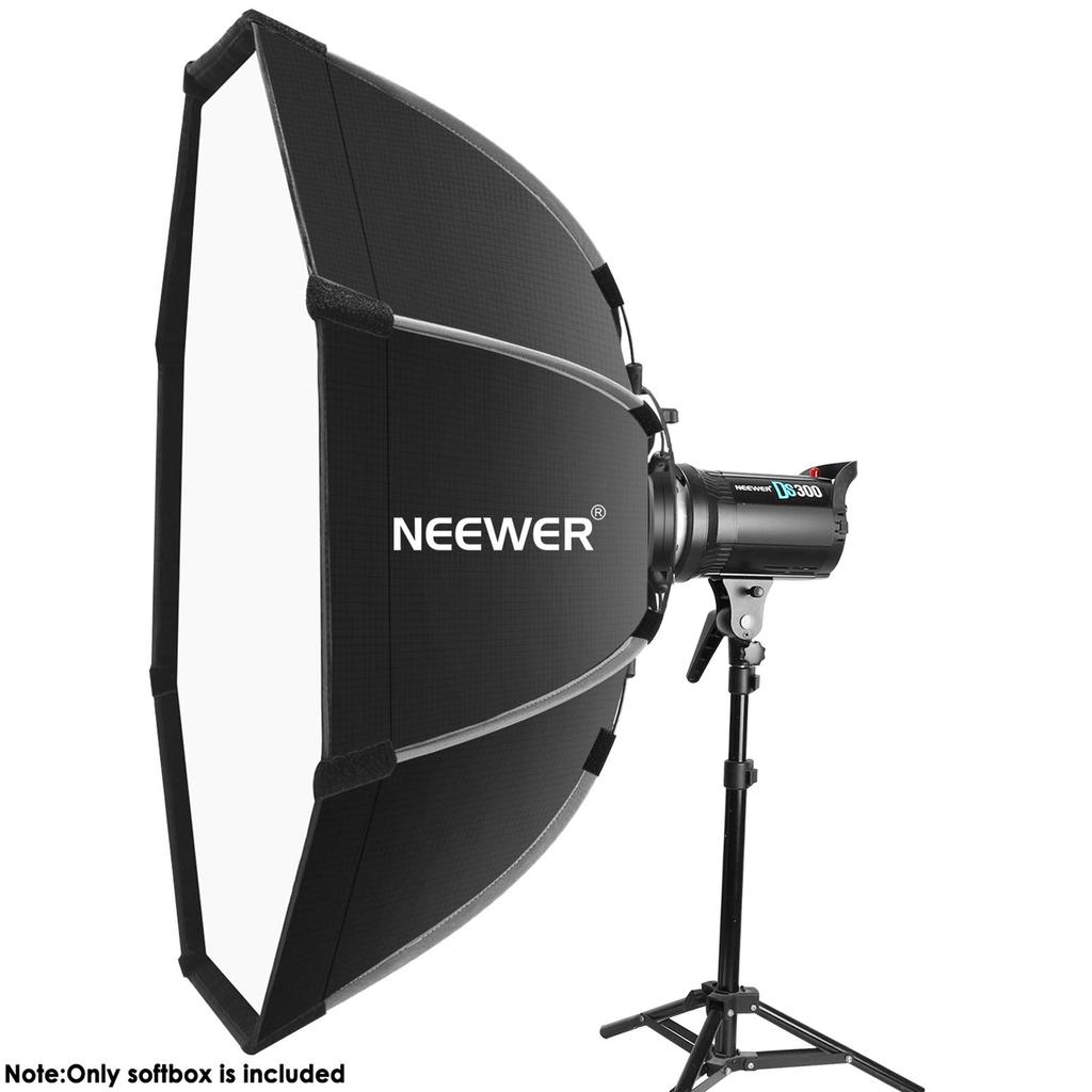 NEEWER Collapsible Octagonal Softbox with Bowens Mount Speed Ring and Carrying Case Compatible with Neewer CB60 CB100 CB150 Version 4 and Other Bowens