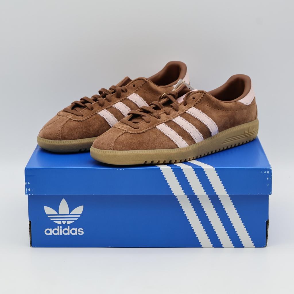 JH9088 adidas Originals Bermuda Б/у Коричневый Песочно-розовый Резина (Женский)