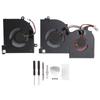 Replacement CPU GPU Cooling Fan for MSI GS65 GS65VR for 8SE 8SF 8SG for Thin 8RE 8RF with Tools