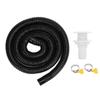 1100GPH Bilge Pump Installation Kit Efficient Drainage Pressure Resistant 1.14in Diameter 6.56ft Bil