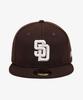 New Era Официальная fitted кепка San Diego Padres MLB, альтернативный коричневый
