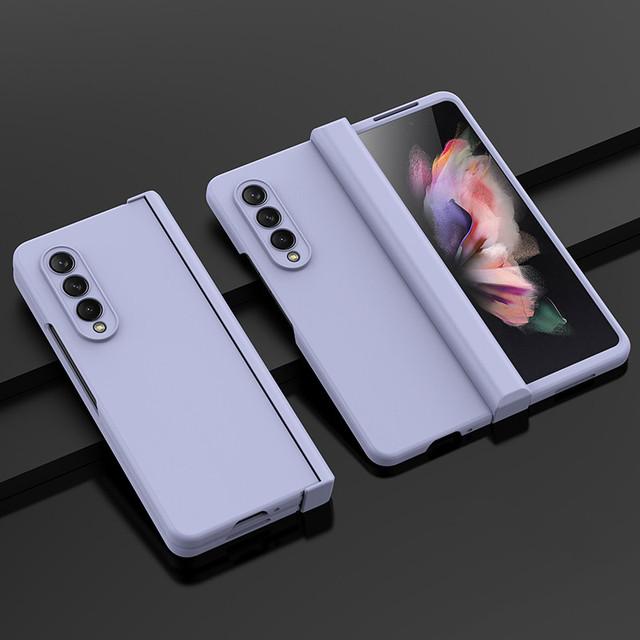 Жесткий защитный чехол для ПК с защитой от падения для Samsung Galaxy Z Fold 4 Fold4 Fold3 Fold 3 5g, противоударные матовые чехлы