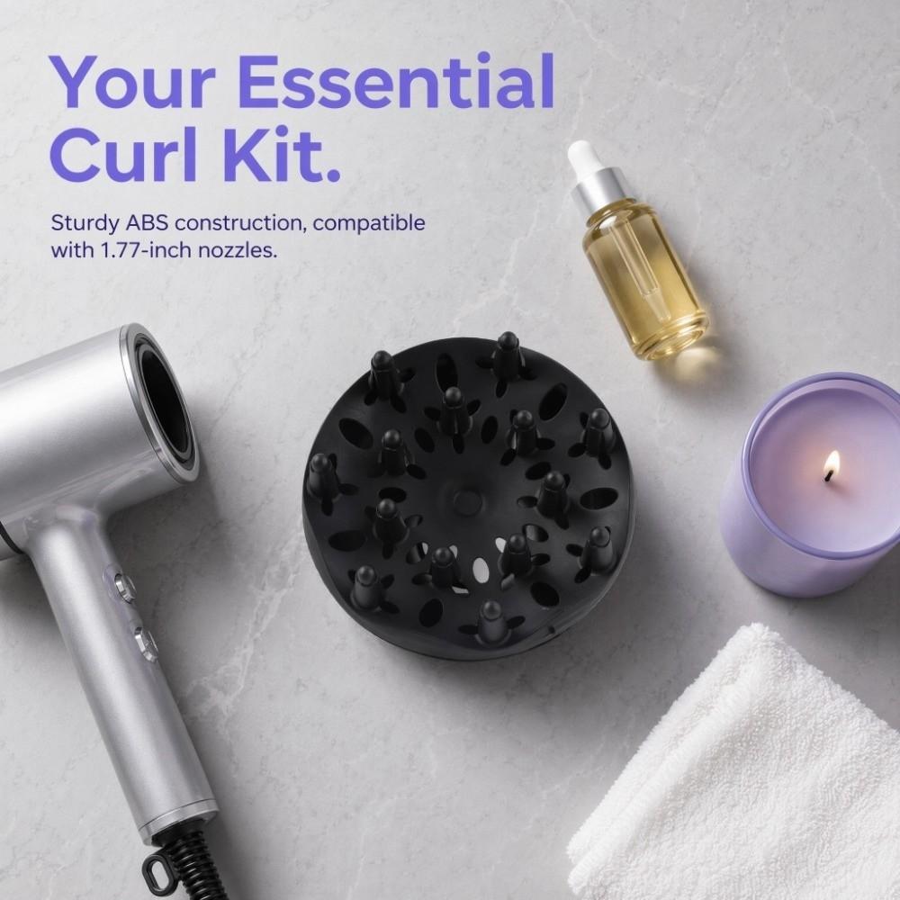 Professional Hair Dryer Diffuser Attachment Stylish Design Hair Diffuser Attachment  Home Use